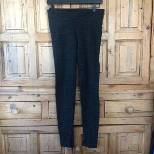 GETTINGBACKTOSQUAREONE Womens SIze Medium Gray Leggings Athletic Pants